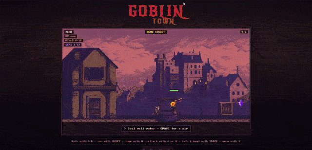 Fighting a burning ghoul on home street